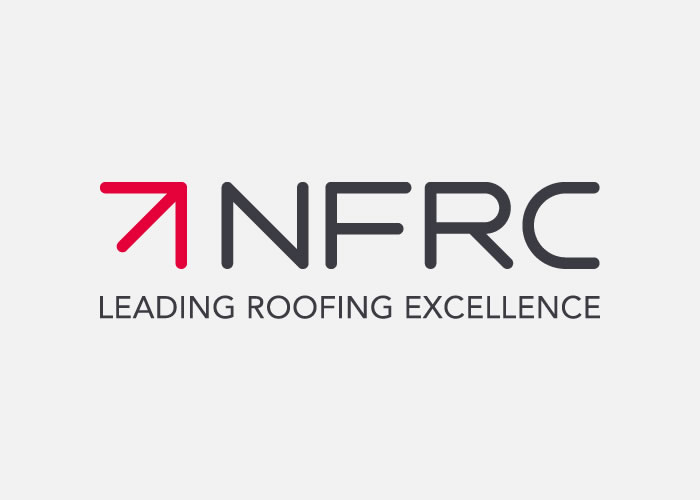 NFRC logo with the tagline "Leading Roofing Excellence," representing a standard in high-quality roofing services.